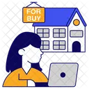 Home For Buy Homestead Residence Icon