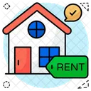 Home For Rent House Homestead Icon