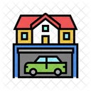 Home Garage House Garage Icon