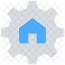 Home House Gear Icon