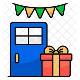 Home gift delivery  Icon