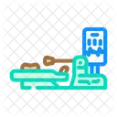 自宅、ジム、機器 アイコン
