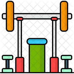 Free Home Gym Colored Outline Icon Available In Svg Png Eps Ai Icon Fonts