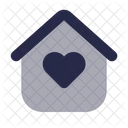 Home Heart Fill Icon