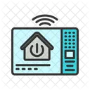 Home Hub Connected System Smart Home Assistant Icon