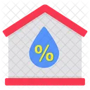 Home Humidity House Humidity Property Humidity Icon