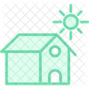 Home Duotone Line Icon Icon