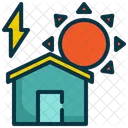 Home Solar Energy Icon