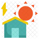 Home Solar Energy Icon