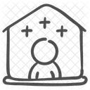 Home Quarantine Coronavirus Icon