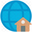 World Globe Network Icon