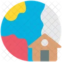 World Globe Network Icon