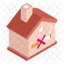 No Smoking House Apartment Icon
