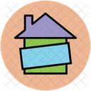 Home Percentage Sign Icon