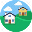 Country Living Home House Icon