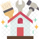 Home Renovation Construction Icon