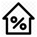 Home House Percent Icon