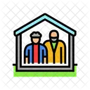 Home Elderly Leisure Icon