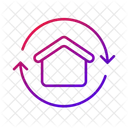 Home Recycle Renovation Icon