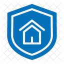 Home Insurance Padlock Security Icon