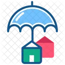 Home Insurance Protection Safe Icon