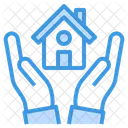 House Insureance Hand Icon