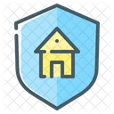 House Security Shield Icon