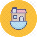 Home Insurance Cottage Cabin Icon