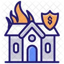 Home Insurance Home Protection Fire Insurance Icon