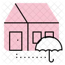 Home Insurance Umbrella Icon