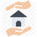 Home Insurance Hand Home Icon
