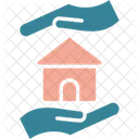 Home Insurance Hand Home Icon