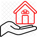 Home Insurance House Safe Icon