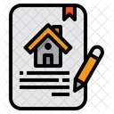 Home Insurance Paper Icon
