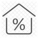 Home Business Percent Icon