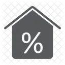 Business Percent Interest Icon