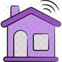 Internet Wifi Smart Home Icon