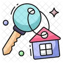 Home Key Home Ownership House Key Icon