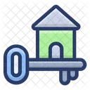 Home Key Door Key Safety Icon