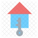 Key House Secure Icon