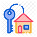 Key Keyfob Building Icon