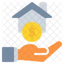 Home House Coin Icon