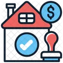 Home Loan Approved  Icon