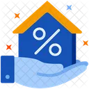 Home Loan Discount  Icon
