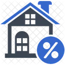 Discount Home Loan Mortgage Icon