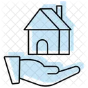 Home Loan Color Shadow Thinline Icon Icon