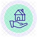 Home Loan Line Icon Icon