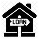 Loan Mortgage House Icon