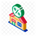 Credit House Borrowed Icon