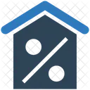 Home Loan House Percentage House Sell Icon